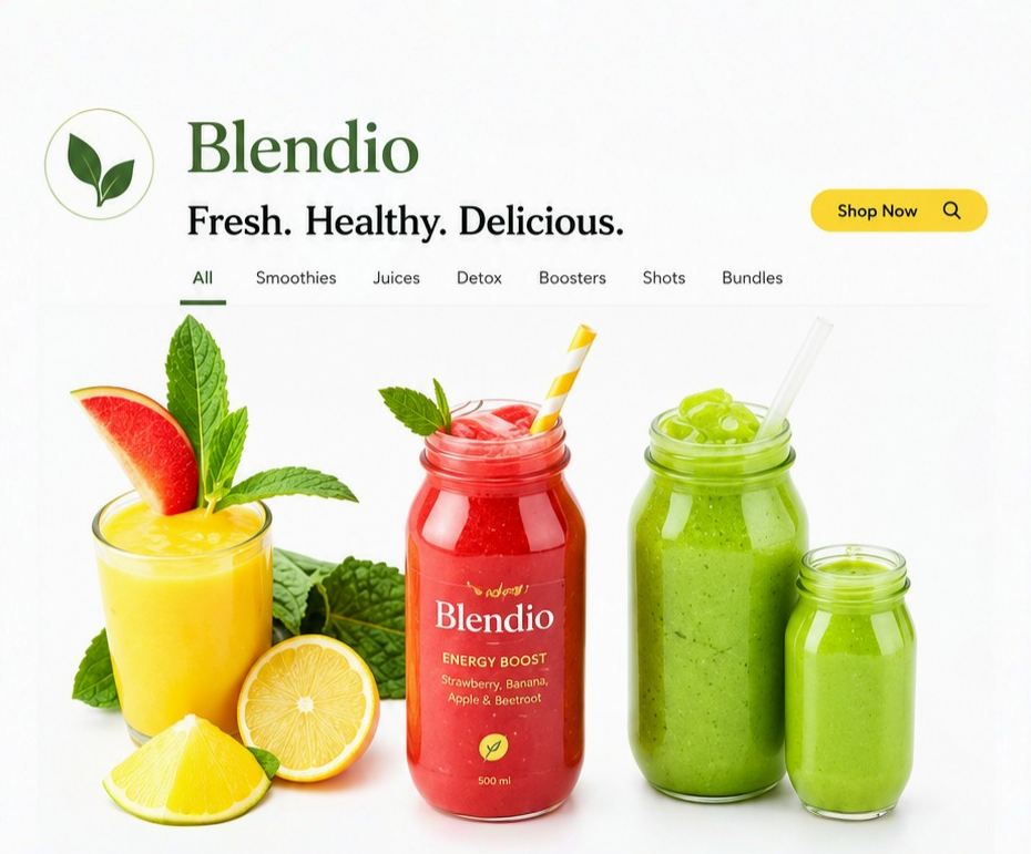 Business Website preview